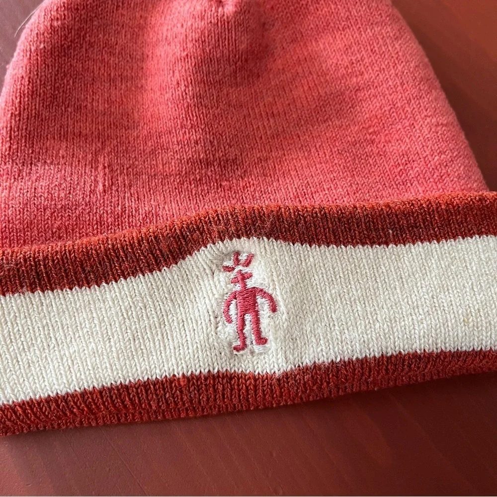 Smartwool Infant Baby Wool Blend Pom Beanie Winter Hat Coral Pink